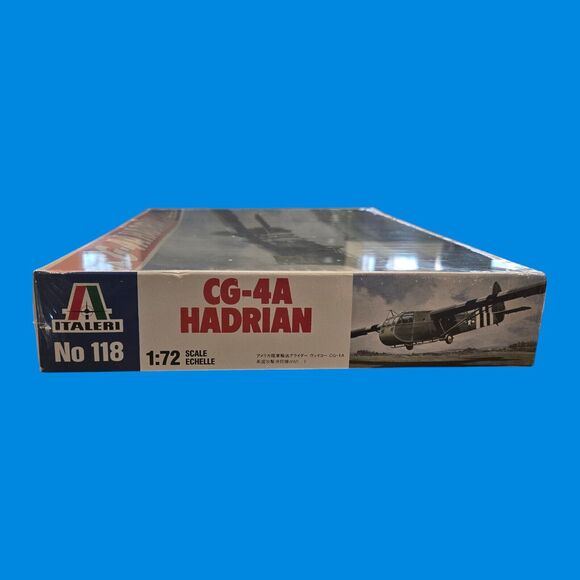 NEW Sealed 1994 Italeri WACO CG-4A Hadrian Glider D-Day WWII Model Kit 1:72 - Picture 4 of 5